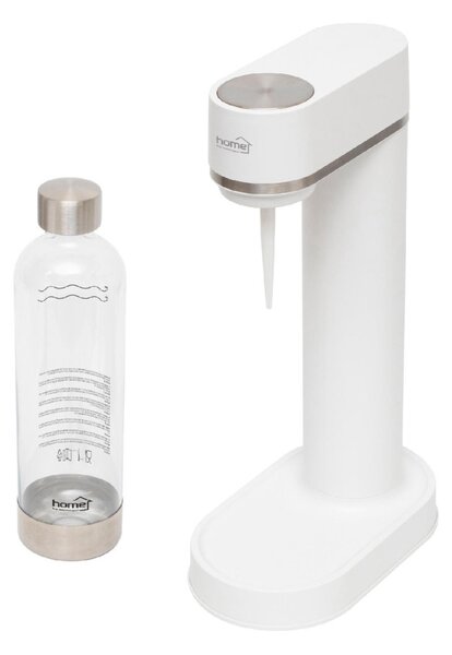 HOME HGSZG1000 szódagép, fehér/inox, 2300 g, 14 x 41.5 x 25 cm