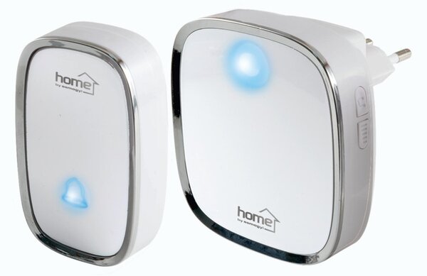 HOME DB 2050AC vezeték nélküli csengő, 230V, 200 m hatótáv, 36 dallam, 5 fokozatú hangerő, fényjelzés