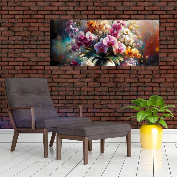 Kép - Virágváza II. (120x50 cm)
