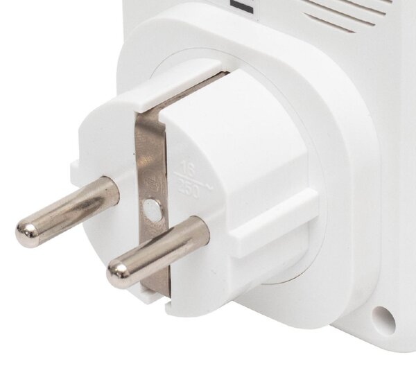HOME DBA1101AC vezeték nélküli csengő, elemes nyomógomb, max 110m hatótáv, 38 dallam, IP44 nyomógomb