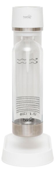 HOME HGSZG1000 szódagép, fehér/inox, 2300 g, 14 x 41.5 x 25 cm