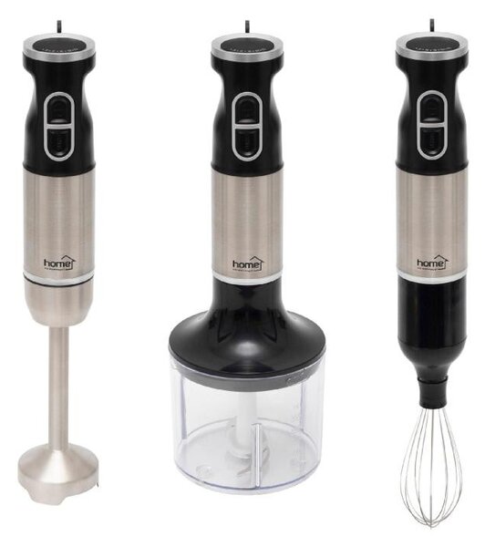 HOME HGBMS65 botmixer szett, 1000W, 15 fokozatban állítható sebesség, tálas aprító űrtartalma 500 ml, mérőpohár űrtartalma 650 ml