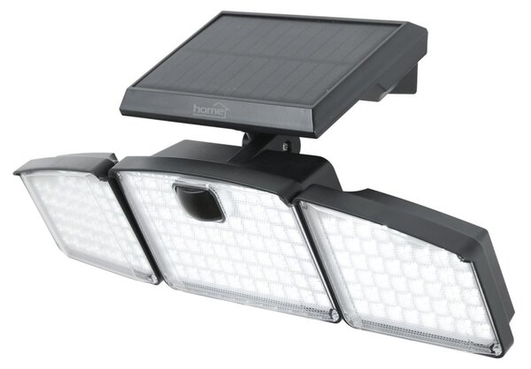 HOME FLP3SOLAR napelemes LED reflektor, 700 lumen, mozgásérzékelő, 3 világítási mód, IP65