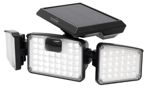 HOME FLP3SOLAR napelemes LED reflektor, 700 lumen, mozgásérzékelő, 3 világítási mód, IP65