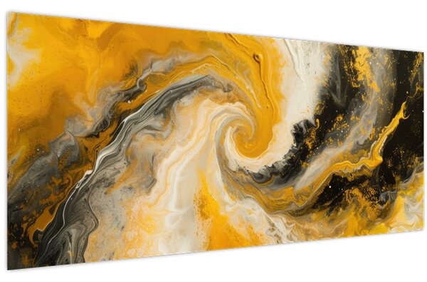 Kép - Spirális absztrakció (120x50 cm)