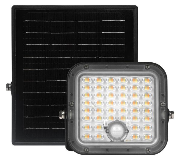 HOME FLP1500SOLAR napelemes LED reflektor, PIR mozgásérzékelő, 1500 lumen, 88 db SMD LED, 2 üzemmód, IP65