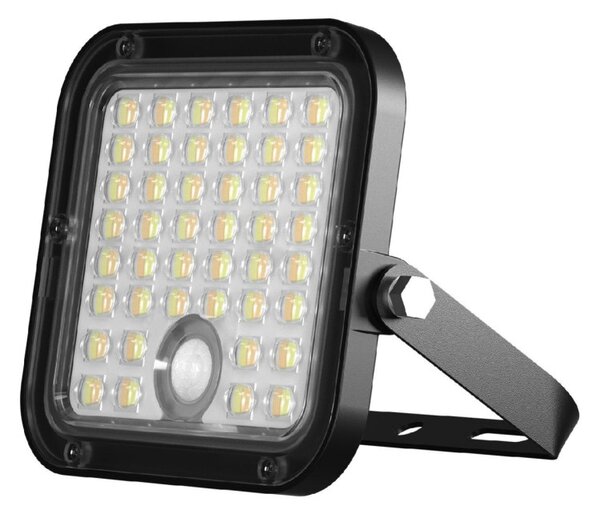 HOME FLP1500SOLAR napelemes LED reflektor, PIR mozgásérzékelő, 1500 lumen, 88 db SMD LED, 2 üzemmód, IP65