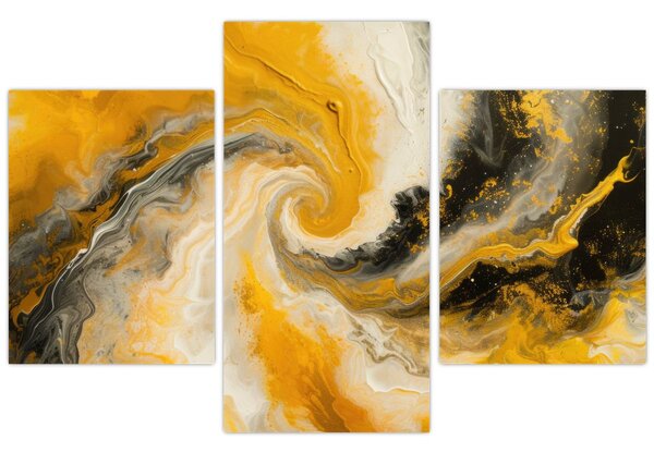Kép - Spirális absztrakció (90x60 cm)