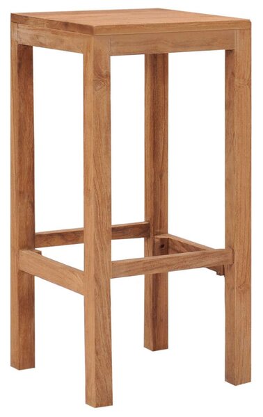 VidaXL Tíkfából Készült Bárszékek - 4 db - 75cm