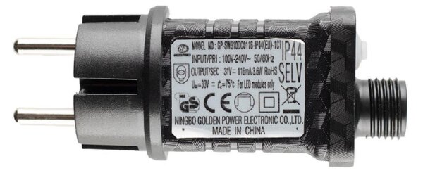 HOME KKL512DWW DOT LED-es fényfüzér, 500db melegfehér LED, 35m hosszú, 8+4 funkció, átlátszó vezeték, adapteres tápellátás, beltéri kivitel