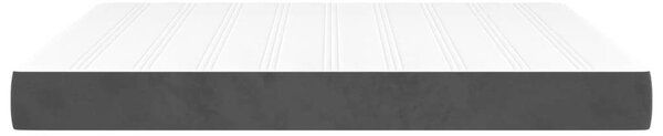 VidaXL Bársony Zsebrugós Ágymatrac 160x200 cm