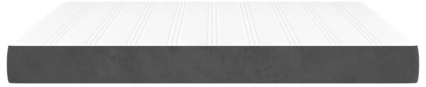 VidaXL Bársony Zsebrugós Ágymatrac 160x200 cm