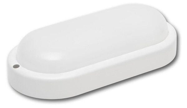 HOME RCO18LEDWH LED-es fali/mennyezeti lámpa, kör alakú, fekete, 18 W, 4000K, 1200 lumen, IP54, kül- és beltéri kivitel
