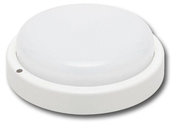 HOME RCC18LEDWH LED-es fali/mennyezeti lámpa, kör alakú, fekete, 18 W, 4000K, 1200 lumen, IP54, kül- és beltéri kivitel