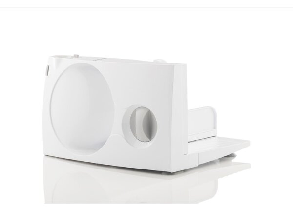 Gorenje R402W szeletelő, 100 W, 17 cm-es rozsdamentes acél penge, 0-17 mm szeletvastagság, összecsukható
