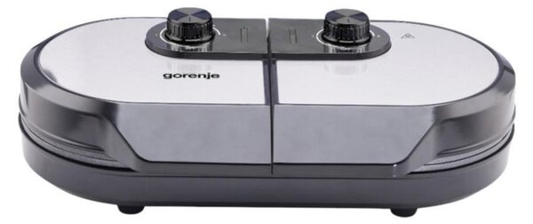 Gorenje WM1400SB dupla gofrisütő, 1400 W, 2 tapadásmentes sütőlap, kábeltároló