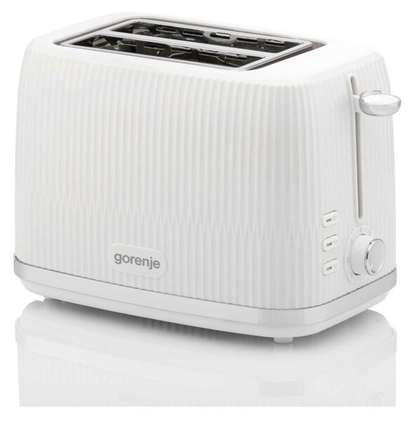 Gorenje T850DPW kenyérpirító, 850 W, 7 fokozat, újramelegítés, kiolvasztás, hőfokszabályozó, megvilágított nyomógombok