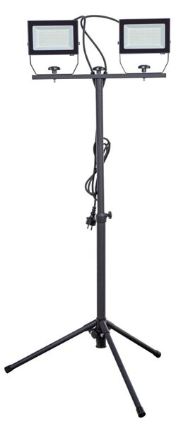 GAO 47016 Ispot állványos dupla LED fényvető, reflektor, 2X50 W, 2X5000 lumen, kül- és beltéri kivitel