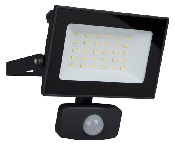 GAO 48989 falra szerelhető LED fényvető, reflektor, 30 W, 3300 lumen, mozgásérzékelő, kül- és beltéri kivitel