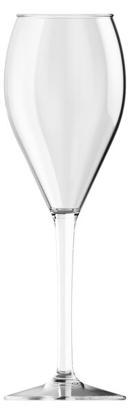 HappyGlass Miss Muse törhetetlen pezsgőspohár, 24 cl, 4db/szett, többször használható, BPA mentes