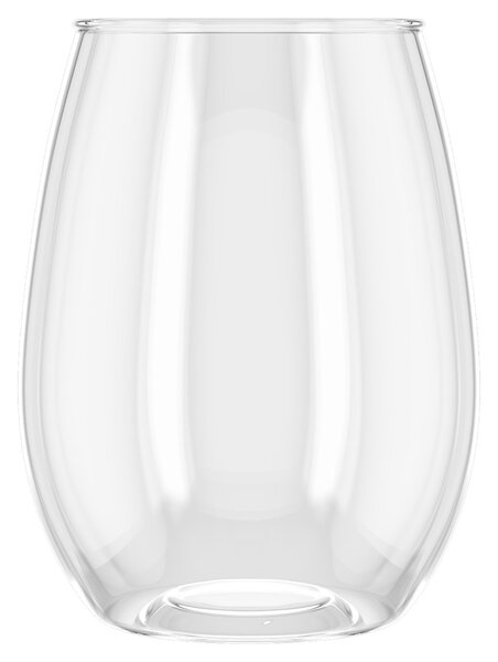 HappyGlass Tik Tucker törhetetlen öblös vizespohár, 40 cl, 2db/szett, többször használható, BPA mentes