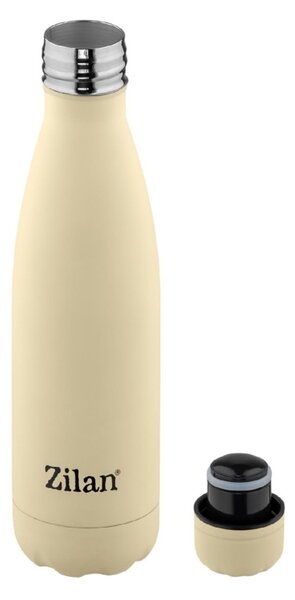 Zilan ZLN0821 rozsdamentes acél termosz, 500 ml űrtartalommal, akár 24 órán át hidegen és 18 órán át melegen tartja az italokat