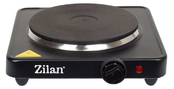 Zilan ZLN2174 elektromos főzőlap, 1500 W, 1 főzőlap, hőmérséklet szabályozó, fekete
