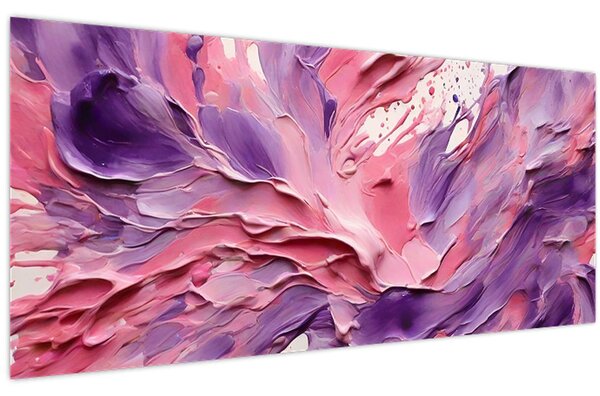 Kép - Romantikus absztrakció (120x50 cm)