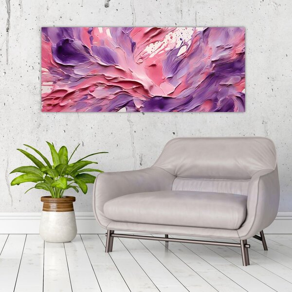 Kép - Romantikus absztrakció (120x50 cm)