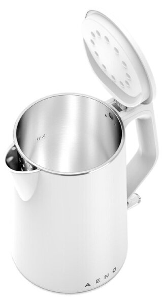 AENO AEK0002 EK2 vízforraló, 2200 W, 1.5 liter kapacitás, dupla falú, LED kijelzés, fehér