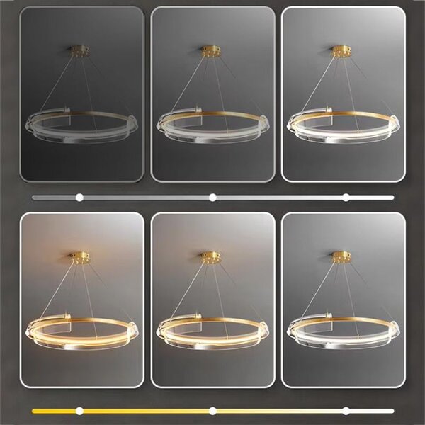 Mennyezeti lámpa LED APP1672-CP GOLD