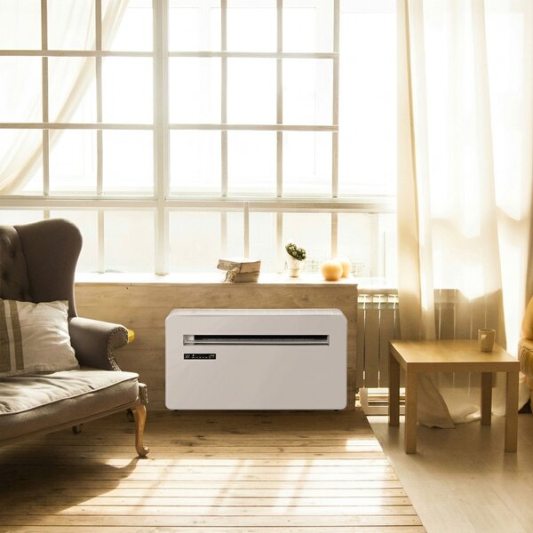 HOME MONOBLOCK12 monoblokk hűtő-fűtő klíma, 3,5 kW, 4 üzemmód, PTC kiegészítő fűtés, wifi, távirányító, LED kijelző