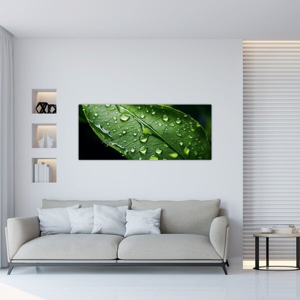 Kép - Levél eső után (120x50 cm)