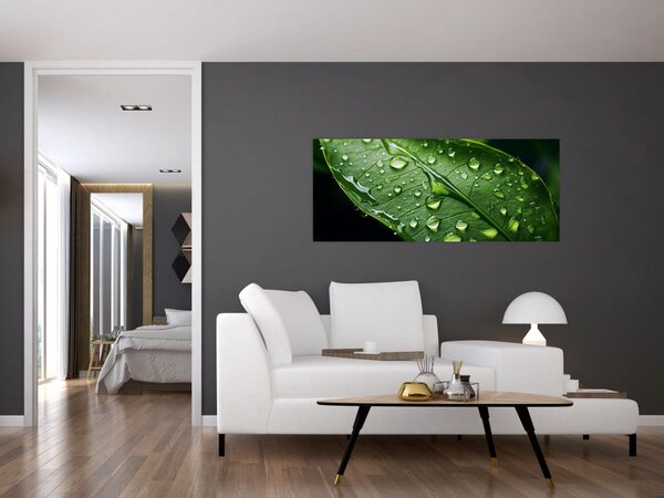 Kép - Levél eső után (120x50 cm)