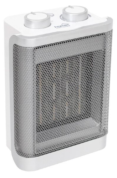 HOME FK50 kerámia fűtőtest, max. 1500 W, 2 fokozat, termosztát, 3 üzemmód, PTC fűtőelem