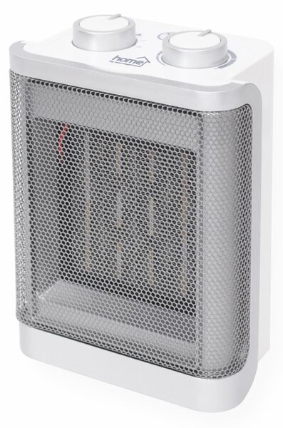 HOME FK50 kerámia fűtőtest, max. 1500 W, 2 fokozat, termosztát, 3 üzemmód, PTC fűtőelem