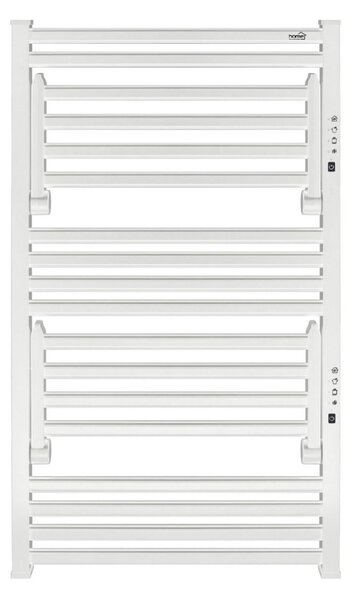 HOME FKTW345W fali elektromos törölközőszárító, 345 W, visszajelző LED, 4 program, IPX1, 2 zónás vezérlés, fehér színű