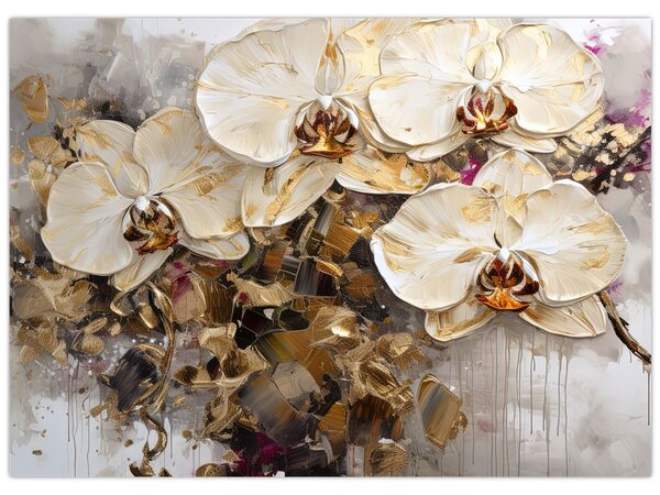 Kép - Orchideák (70x50 cm)