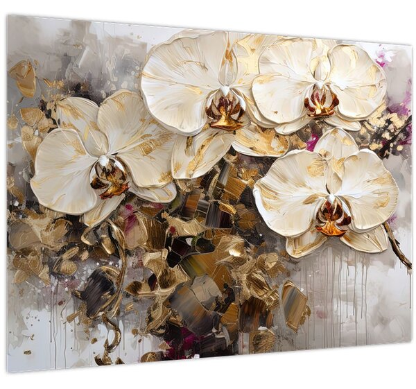 Kép - Orchideák (70x50 cm)