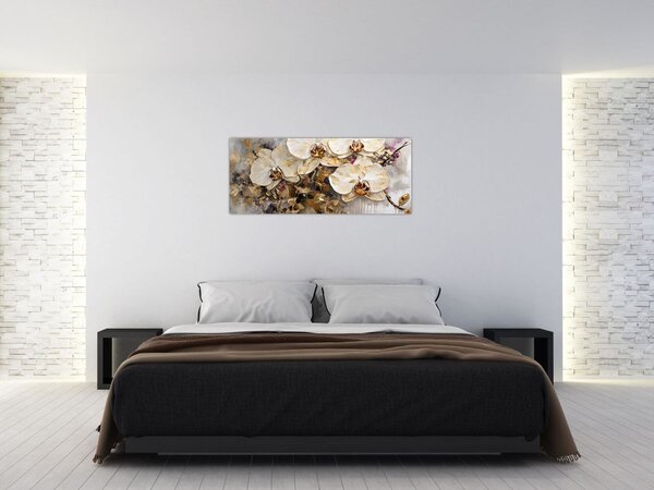 Kép - Orchideák (120x50 cm)