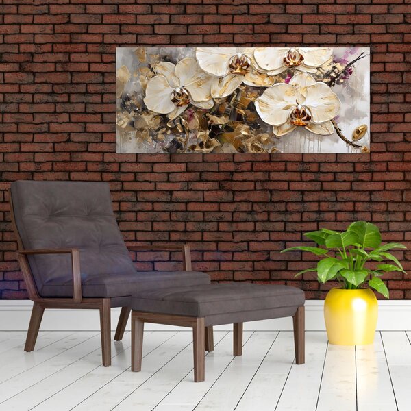 Kép - Orchideák (120x50 cm)