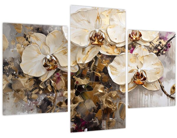 Kép - Orchideák (90x60 cm)