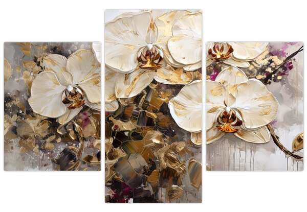 Kép - Orchideák (90x60 cm)