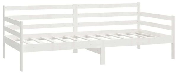 VidaXL Fehér Fenyőfa Kanapéágy - 90x200 cm