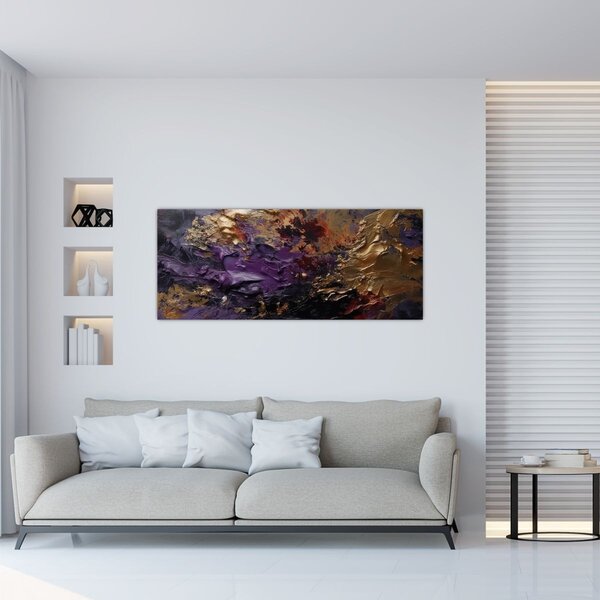 Kép - Texturált absztrakció (120x50 cm)