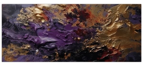 Kép - Texturált absztrakció (120x50 cm)