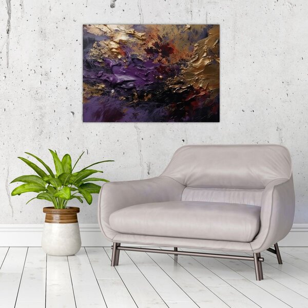 Kép - Texturált absztrakció (70x50 cm)