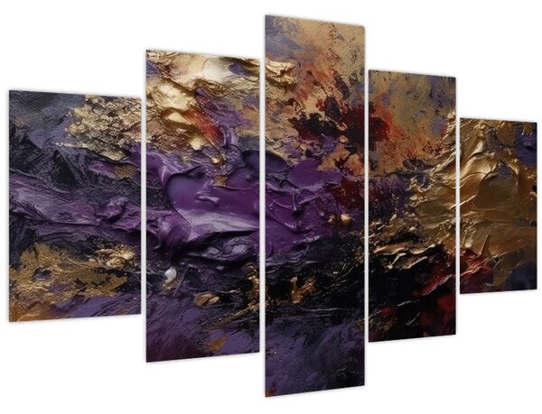Kép - Texturált absztrakció (150x105 cm)