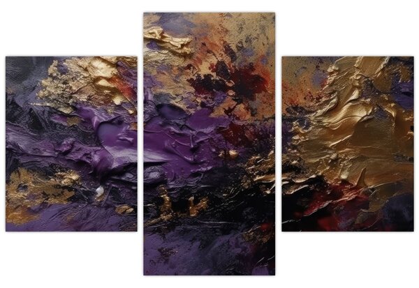Kép - Texturált absztrakció (90x60 cm)
