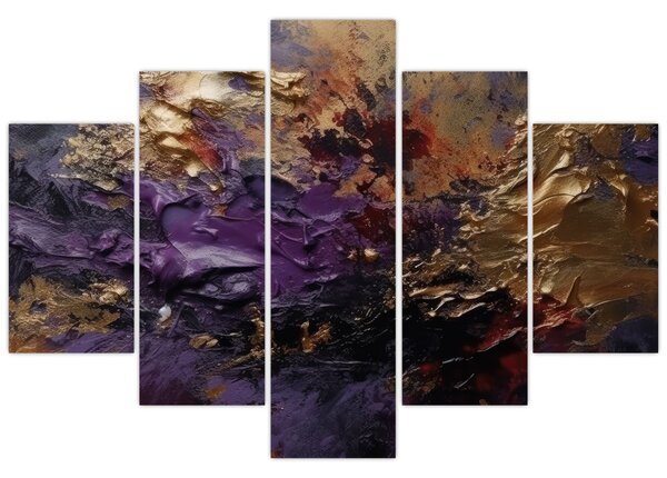 Kép - Texturált absztrakció (150x105 cm)